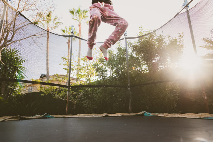 Jumper con portata fino a 100 kg trampolino per fitness indoor e da giardino klappbares Trampolin 